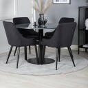 Venture Home Spisegruppe Venture Home Estelle med 4 Plake Stoler Polyester GR20145