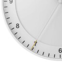 Braun Vegglokke analog 30 cm hvit