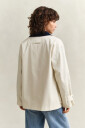 Gant Bomulls Decker jakke CREAM M