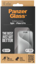 PanzerGlass iPhone 15 Pro Hardcase med D3O Transparent - Miljøvennlig Design