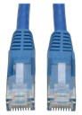 TRIPP LITE 1ft Cat6 Gigabit Snagless Molded Patch Cable RJ45 M/M Blue 1' - koblingskabel - 30 cm - blå