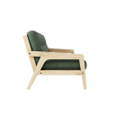 Karup Design GRAB Sovesofa 130x200 - Natur/Oliven 1580419-12-0 1580419-07-0
