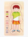Small Foot - Wooden Body Puzzle Boy 29st. Tre
