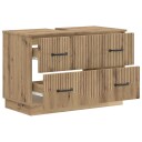 vidaXL Baderomsvaskeskap HOORN Artisan eik 82 x 41 x 56 cm