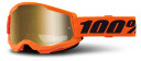 100% Crossbriller  Strata 2 Neon Oransje-Gull