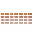 Liewood Dodo Domino - Pink - 2.7X5.4X0.9CM
