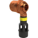 TBS CA Kat. 3 Blyfri rødgods DN15 Utvendig gjenge for 3/4" diameter