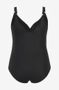 Zizzi   Badedrakt sBasic Sc Swimsuit   Svart