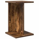 vidaXL Planteholder Røkt Eik 25 x 25,5 x 40,5 cm Konstruert tre