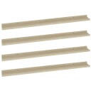  Vegghyller 4 stk sonoma eik 100x9x3 cm 8720286417881