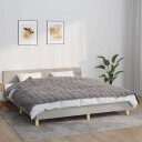Vidaxl Vektdyne grå 155x220 cm 7 kg stoff