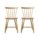 Fdb Møbler J46   Stol 2 stk. Nordic Swan Ecolabel J46SS311112