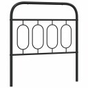  Sengegavl i metall svart 90 cm 8721102646157
