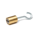 SuperMagneter Pot Magnet Ø 15 X 20 Mm I Messing   M4 Gjenge