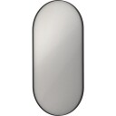 Sanibell Ink SP21 speil med lys, 60x120 cm, sort