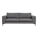 Bolero sofa 3 seter velour grå.