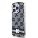 DKNY MagSafe-etui til iPhone 13 Pro Max - Svart med Rutete Mønster