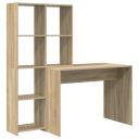  Skrivebord Sonoma eik 138.5 x 55 x 143 cm Konstruert tre