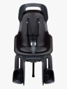 Barnesete til sykkel Bobike GO Maxi vippbart for bagasjebrett Urban Black