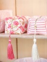 Toalettmappe 20x10x12 cm Pink Stripe