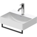 Duravit DuraSquare håndklestang 39,9x7,1 cm sort