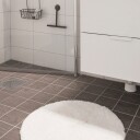Habo Camelia Rund Baderomsmatte 600 mm Hvit