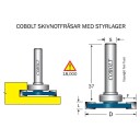 Cobolt 213 8009 Skivenotfres L=8 F=9 D=36 Maskintilbehør & forbruk