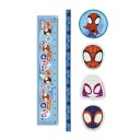 Undercover Marvel Spidey Fylt Kjegle m/ skolemateriell