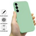 Samsung Galaxy A25 Liquid Silikondeksel Grønn