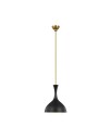 Lucerne One Light Small Pendant Midnight Black