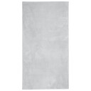 Teppe HUARTE kort luv mykt og vaskbart grå 60x110 cm