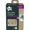 Tommee Tippee Natural Start 150 ml Tåteflaske Hvit med Anti-kolikk og Håndtak