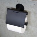 Smedbo Dot 3414 Selvklebende Toalettpapirholder med Lokk Krom
