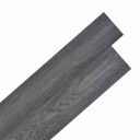  Gulvplanker 36 pcs Svart og Hvit 5,02 m² PVC