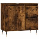  Baderomsskap røkt eik 65x33x60 cm konstruert tre