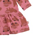 DYR Cph Kjole   Dyrbirdy   Soft Cherry Flerrotspanda   DYR   2 år (92)   Kjole Brun Rosa