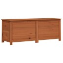  Utendørs putekasse brun 150x50x56 cm heltre gran