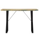 vidaXL Spisebord 120x60x76 cm gjenvunnet heltre