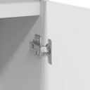  Skjenk med skuff hvit 71x35x65 cm konstruert tre
