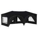  Pop up Festtelt Antrasitt 575 x 288 x 245 cm Oxford Stoff