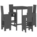  Hagebarsett 5 deler grå heltre furu 3157771