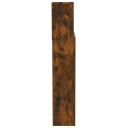 vidaXL Sengegavlskap røkt eik 200x19x103,5 cm