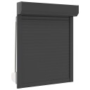  Rullegardin Antrasitt 70 x 100 cm Aluminium og Polyuretan