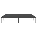 vidaXL Sengeramme i metall svart 180x200 cm