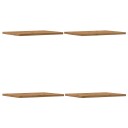 Hylleplater 4 stk artisan eik 40x30x1,5 cm konstruert tre