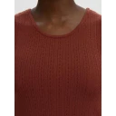Selected Femme Dame Topper Brun XL,