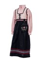 Salto Oline Festdrakt Med Satin Bluse Rosa Flower (116 / 6 år)