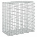 vidaXL Gabion med 5 mm tråd og 5x2,5 cm nett 100x50x100 cm