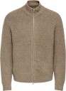 ONLY & SONS Onsdale Rlx Ls Cardigan Knit   WALNUT   M