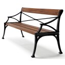 Byarums Bruk Lessebo sofa svart oljet mahogny